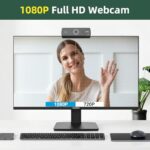 Webcam for PC, HD 1080P USB Plug-and-Play Computer Web Camera - Image 3