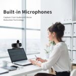 Webcam for Computer, USB Plug&Play, Auto Low Light Correction, Privacy Cover - Image 3
