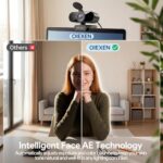 1080P Webcam with Microphone Noise Reduction Auto Exposure - Image 3