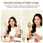 1080p webcam for pc with microphone, Auto Focus, with Privacy Cover - Image 3