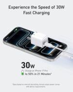 Anker Nano Phone Charger, 30W Portble and Foldable USB C GaN (B0B42T3Y48) - Image 3