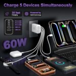 USB C Fast Charger Block, 60W USBC Wall Charger Plug - Image 4