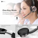 Earbay Wireless Headset, Bluetooth Headphones with Microphone Noise Canceling & - Image 3