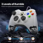 VOYEE PC Controller, Wired Controller Compatible with Microsoft Xbox 360 & - Image 4