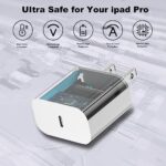 iPhone 17 16 15 Charger Fast Charging,2Pack 20W Apple iPad USB C Wall Charger - Image 3