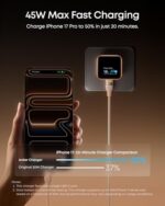 Anker Nano Smart Display Charger, 45W Max Fast Charger USB C for iPhone 17 - Image 3