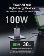 Anker Prime Charger, 100W Max 3-Port Compact Foldable USB C Charger - Image 3