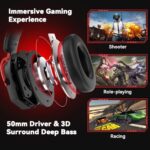 IMYB A88 Gaming Headset with Mic for Ps5, Pc, Xbox One Series X/s, Ps4, Switch - Image 3