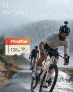 Micro SDXC 128GB Memory Card, MindStor 90MB/s Read Speed TF Card with Adapter - Image 3