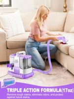 Portable Carpet & Upholstery Cleaner Machine for Pets - Image 3