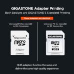 GIGASTONE 128GB Micro SD Card 2-Pack, A1 V30 4K Video Recording - Image 3