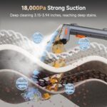 Uwant Carpet Cleaner Machine with Steam&Hot&Cold Water Models 18Kpa Powerful - Image 3