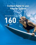 Lexar 512GB Blue Micro SD Card Up to 160MB/s - Image 3