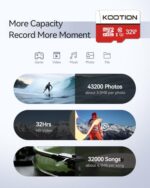 KOOTION 32GB Micro SD Card 5 Pack, Class 10 MicroSDHC Flash Memory Card with - Image 3