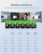 KEXIN 16GB Micro SD Card 2 Pack with SD Adapter microSDHC Memory Card UHS-I C10 - Image 3