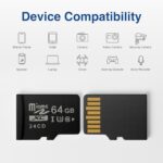 Vital Tech 64GB Micro SD Card Class 10 UHS-3 High Speed Memory Card - Image 3