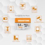 GIGASTONE 64GB Micro SD Card 2-Pack, V30 4K Video Recording, Surveillance - Image 3