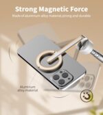 TONEOF 68" Magnetic Selfie Stick Tripod with Aluminum Strong Magnetic Holder for - Image 3