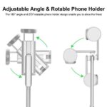 ATUMTEK Selfie Stick Tripod, 3-in-1 Extendable Aluminum Phone (B082HRRCGD) - Image 3