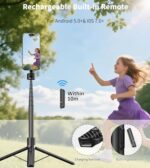 TONEOF 68" Magnetic Selfie Stick Tripod with Aluminum Strong (B0F21QKCHB) - Image 3