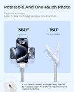 Selfie Stick for iPhone, Extended Portable Selfie Stick, Wireless Remote - Image 3