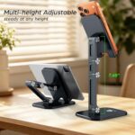 OCYCLONE Phone Stand, Foldable Cell Phone Stand Holder for Desk Office - Image 3