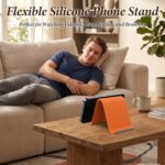 Portable Flexible Silicone Aluminum Phone Stand - Image 3