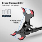 Gooseneck Cell Phone Holder, Universal 360 Flexible Phone Stand Lazy Bracket - Image 3