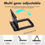 Portable Cell Phone Stand Holder for Desk, 【2 Pack】 Foldable Pocket-Sized - Image 3