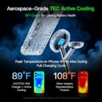 【Adjustable Blue Ambient Light】 Wireless Charger 3 in 1 for iPhone - Image 3