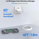 [Apple MFi Certified]Magnetic Wireless iPhone Charger Magsafe Charger - Image 3