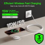 New for 15W MagSafe Charger: Magnetic Wireless Charging Pad for iPhone 17 16 15 - Image 3