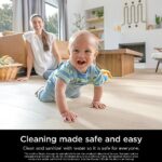 Shark Steam Mop with 2 Machine Washable Dirt Grip Pads, Removable Water Tank - Image 3