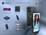 Tracfone Motorola Moto g 2025, 128GB 5G, Gray (Locked to Tracfone) - Image 3
