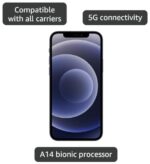 Apple iPhone 12 Mini, 128GB, Black - Unlocked (Renewed) - Image 3