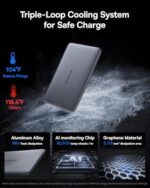 Baseus Picogo Power Bank, 0.3" Ultra Slim 5000mAh MagSafe Portable Charger - Image 3