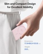 Baseus for MagSafe Portable Charger, Qi2 Certified 15W Wireless Magnetic Power - Image 3