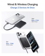 Baseus Picogo Power Bank, 0.5" Ultra Slim 10000mAh MagSafe Portable Charger - Image 3