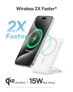 Baseus PicoGo Magnetic Power Bank, Qi2 Certified 15W Ultra-Fast Wireless - Image 3