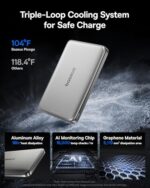 Baseus Picogo Power Bank, 0.5" Ultra Slim 10000mAh MagSafe Portable (B0FZK2C44Z) - Image 3