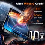 TOCOL for iPhone 16 Screen Protector, Full Coverage 9H Hardness Easy - Image 3
