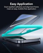 ESR 3 Pack for iPhone 17/iPhone 16 Pro Screen Protector - Image 4