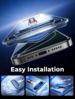 MAGIC JOHN 2 Pack for iPhone 16 Pro Max 6.9 inch Tempered Glass Screen Protector - Image 4