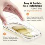 UNBREAKcable 2-Pack Screen Protector for iPhone 15/16 Tempered Glass - Image 3