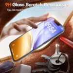 TOCOL for iPhone 17e Screen Protector 6.1 inch 9H Hardness Military Grade - Image 3