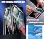 2pcs High Sensitive Hydrogel film for iPhone 17e / 16e 6.1" Transparent Soft TPU - Image 3