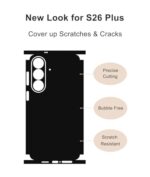 2 Pack Protective Films Compatible with Galaxy S26 Plus (Black) - Image 2
