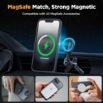 Miracase for iPhone 16e case & iPhone 17e Case for MagSafe [with 2×9H+ Screen - Image 3