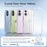 CASEKOO for iPhone 17 Case Smooth Crystal Clear - Image 3