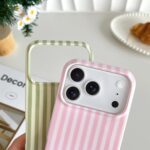 Yeddabox for iPhone 17 Pro Max Case Cute Striped Phone Case Soft TPU Slim - Image 3